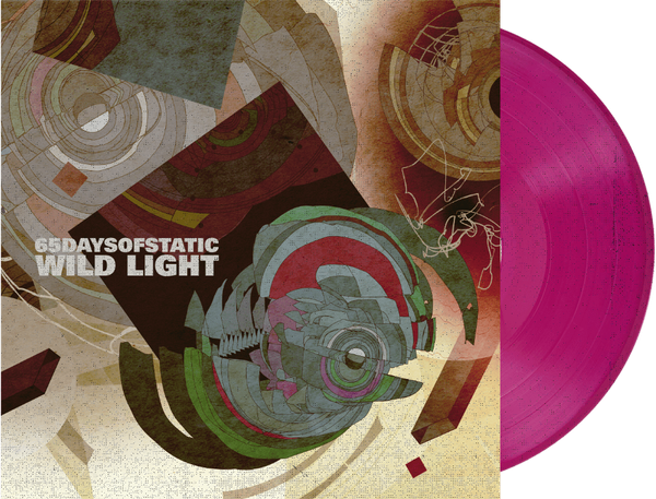 sweet looking magenta vinyl of 65daysofstatic's wild light